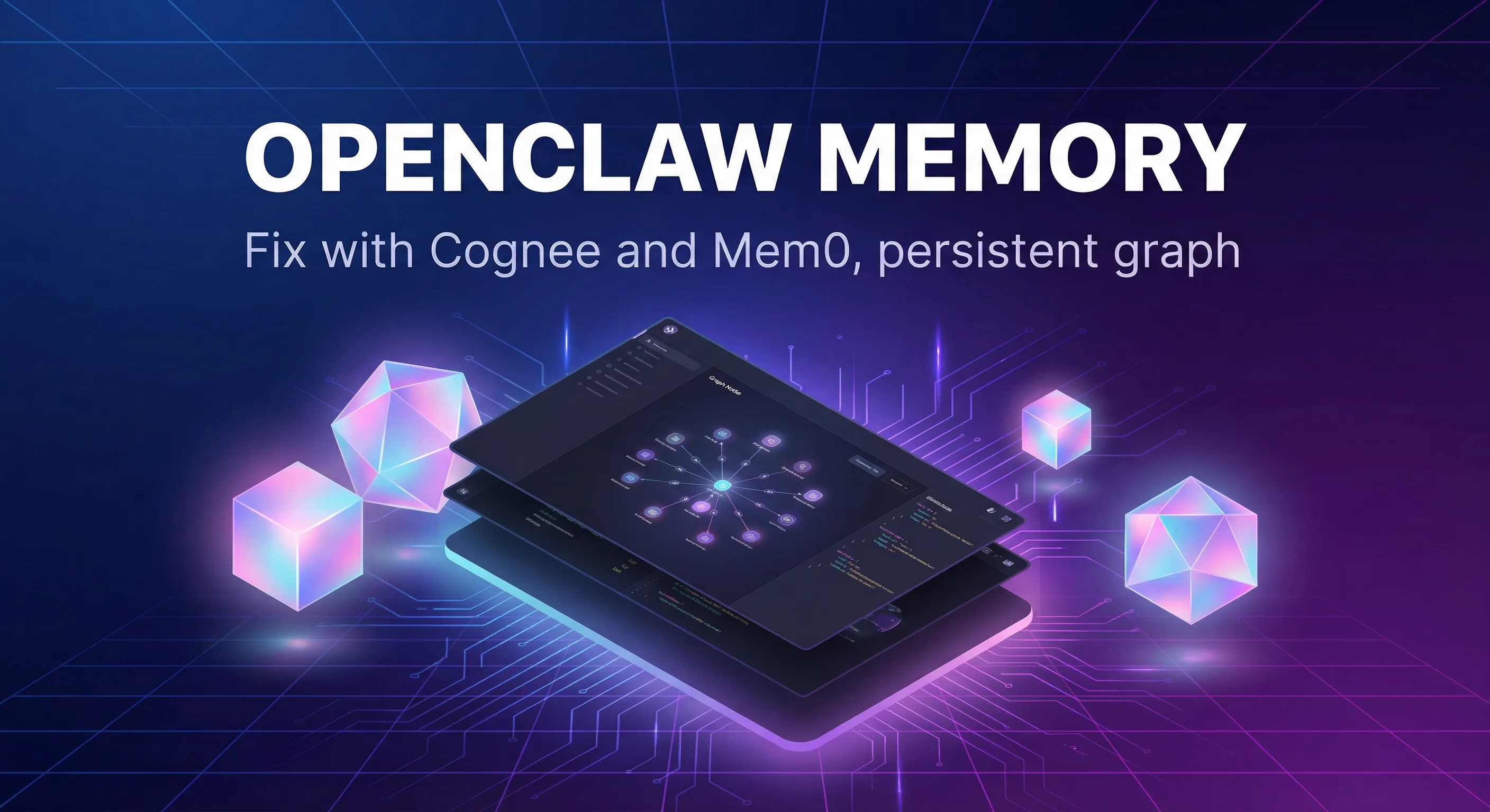 OpenClaw Memory Broken? Fix with Cognee or Mem0 in 3 Steps (Persistent Graph)