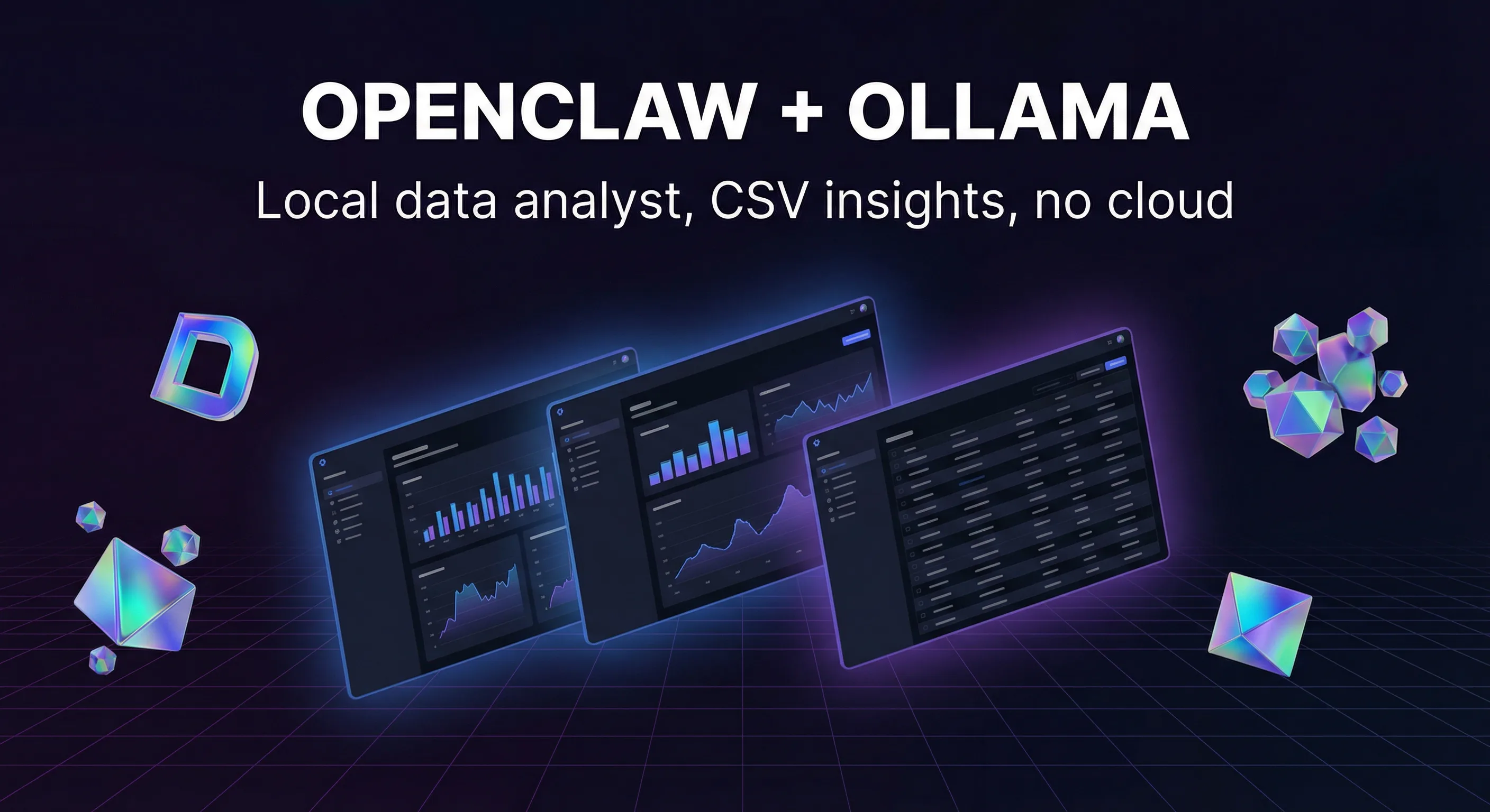 Build a Local Data Analyst: OpenClaw + Ollama (CSV Insights, No Cloud)